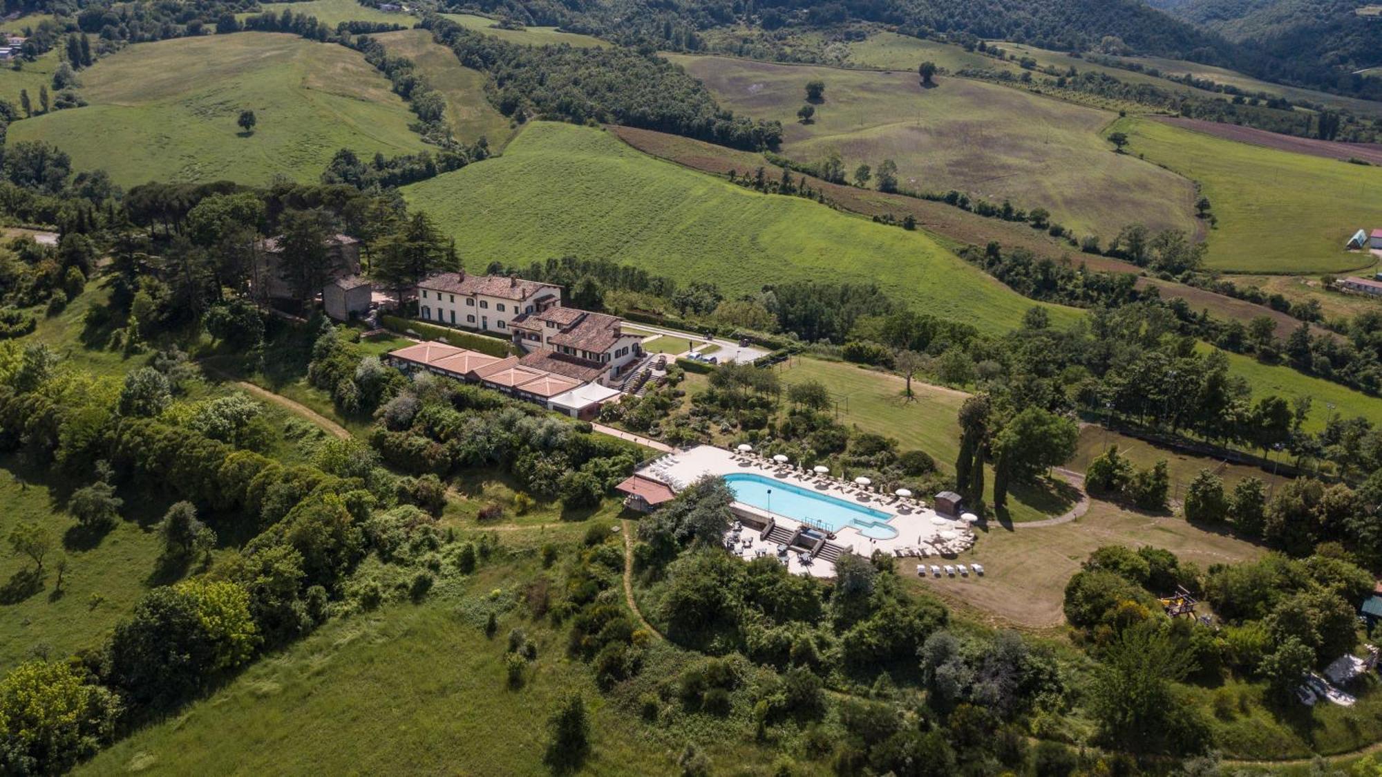 Tenuta Borgo San Michele Gubbio Exterior foto
